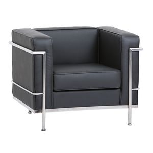 Manchester 1 Seat Lounge Black