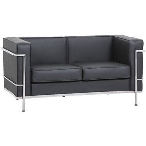Manchester 2 Seat Lounge Black