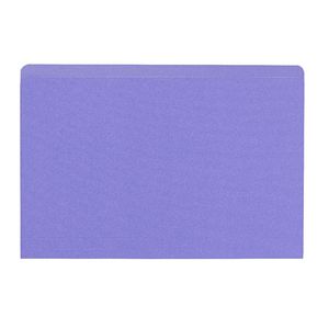 J.Burrows Foolscap Manila Folder Purple