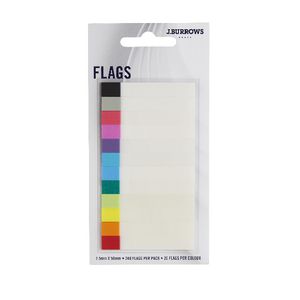 J.Burrows Flags 7.5 x 50mm 12 Pack