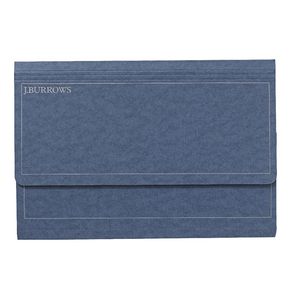 J.Burrows Foolscap Document Wallet Navy