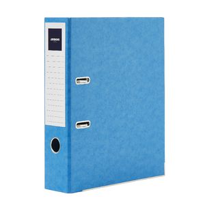J.Burrows Pressboard Lever Arch File A4 2 Ring Blue