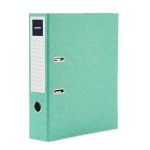 J.Burrows Pressboard Lever Arch File A4 2 Ring Green