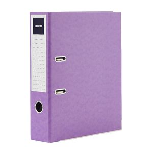 J.Burrows Pressboard Lever Arch File A4 2 Ring Purple