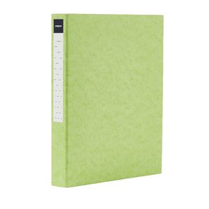 J.Burrows Pressboard Binder A4 2-D Ring 25mm Lime