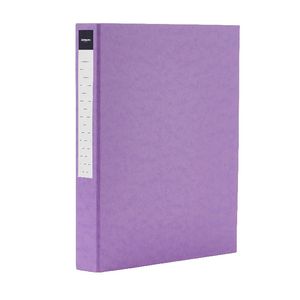 J.Burrows Pressboard Binder A4 2-D Ring 25mm Purple