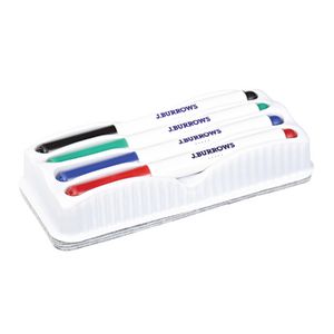 J.Burrows Peelable Eraser with 4 Markers