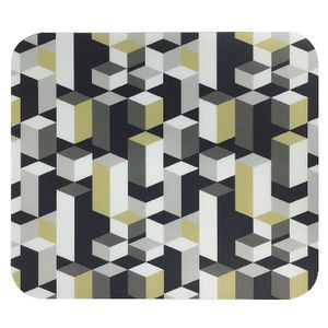 J.Burrows Patterned Mouse Pad Cubism