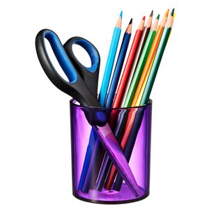 J.Burrows Pen Cup Tinted Purple