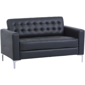 Preston 2 Seat Lounge Black