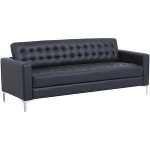 Preston 3 Seat Lounge Black