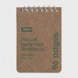 J.Burrows Recycled Pocket Notebook 96 Page