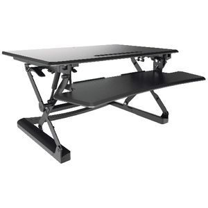 Professional Sit Stand Desk 890mm Black