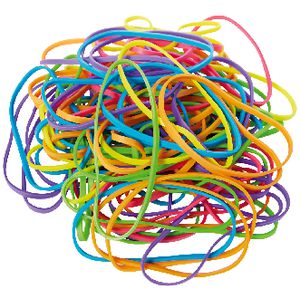J.Burrows No.34 Rubber Bands 500g Assorted