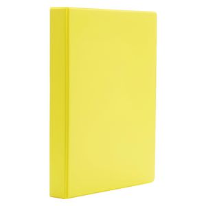 J.Burrows Binder A4 2 D-Ring 25mm Yellow