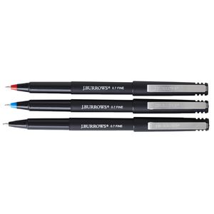 J.Burrows Rollerball Pens Assorted 3 Pack