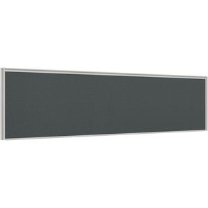 Stilford Professional Screen 1500 x 450mm White and Grey