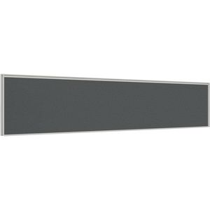 Stilford Professional Screen 1800 x 450mm White and Grey