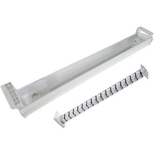 Stilford Professional Desk Fixed Cable Tray White