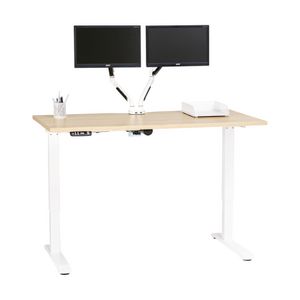 Stilford Electric Height Adjustable Desk 1400mm Oak