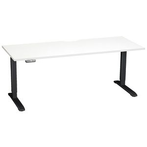 Stilford Electric Height Adjustable Desk Black/White 1800mm