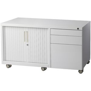 Stilford Professional Mobile Caddy Left Hand Side White