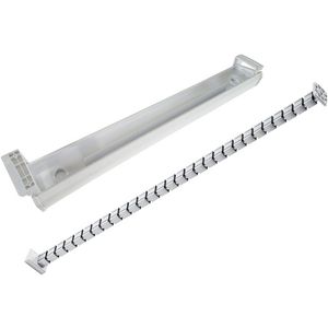 Stilford Sit Stand Desk Cable Tray White