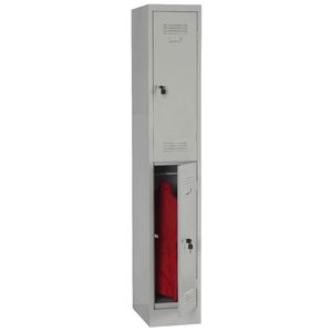 Stilford 2 Door Locker Gloss Grey