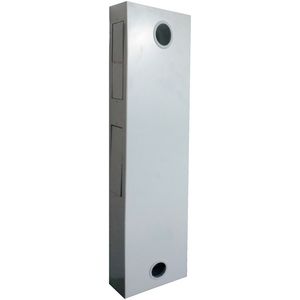 Stilford Professional Desk Vertical Cable Tray White