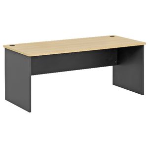 Toro Straight Desk 1800mm Maple Grey