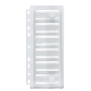 J.Burrows Memory Stick Holder 6 Pocket Clear