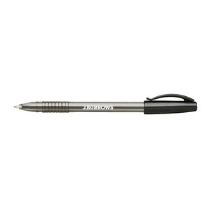 J.Burrows Ballpoint Pens Black 12 Pack