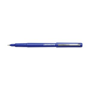 J.Burrows Fineliner Pens 0.4mm Blue 12 Pack