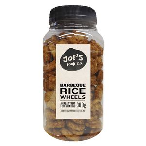 J.C.'s Quality Foods BBQ Rice Wheels 300g