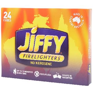 Jiffy Cube Firelighters 24 Pack