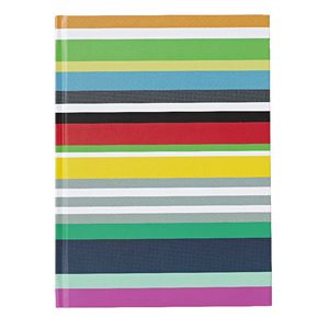 6 x 8" Fun Journal Coloured Stripes 240 Page