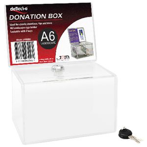 deflect-O Ballot/Donation Box