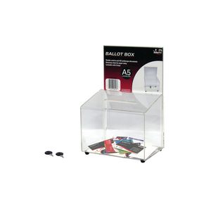 deflect-O Ballot/Donation Box Landscape