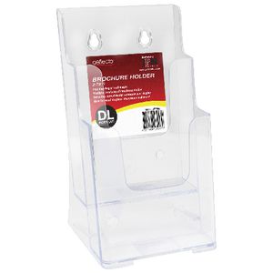 deflect-O 2 Tier DL Brochure Holder Portrait
