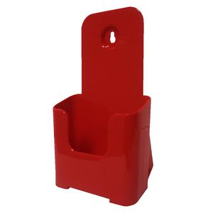deflect-O DL Brochure Holder Red