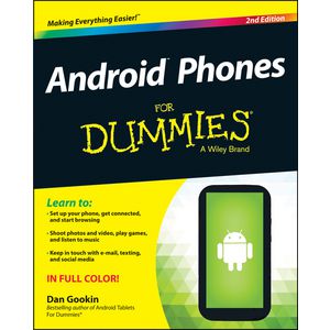 Android Phones For Dummies Book