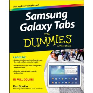 Samsung Galaxy Tabs For Dummies Book