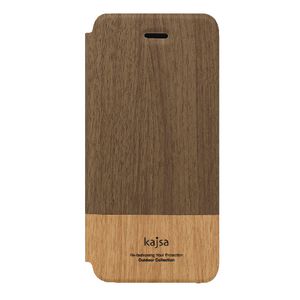 Kajsa Outdoor Wood iPhone 6s Folio Case Brown