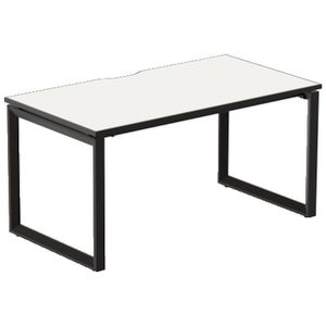 Stilford Professional Desk 1500mm Black/White/Black