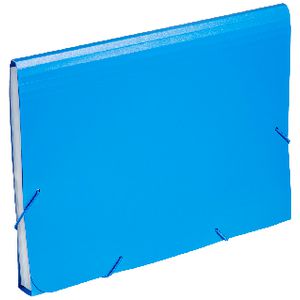 Keji Expanding File 13 Pocket Blue