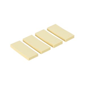Keji Page Markers 20 x 50mm Yellow 4 Pack