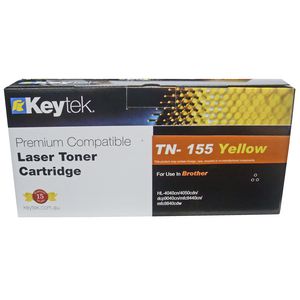 Keytek Brother TN-155 Toner Cartridge Yellow