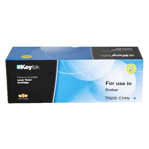 Keytek Alternate Brother TN255 Toner Cartridge Cyan