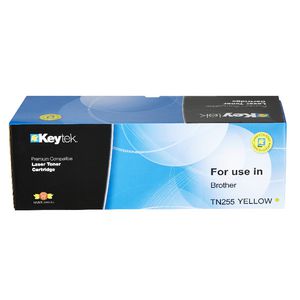 Keytek Alternate Brother TN255 Toner Cartridge Yellow