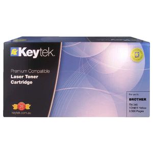 Keytek Alternate Brother TN-346 Toner Cartridge Yellow